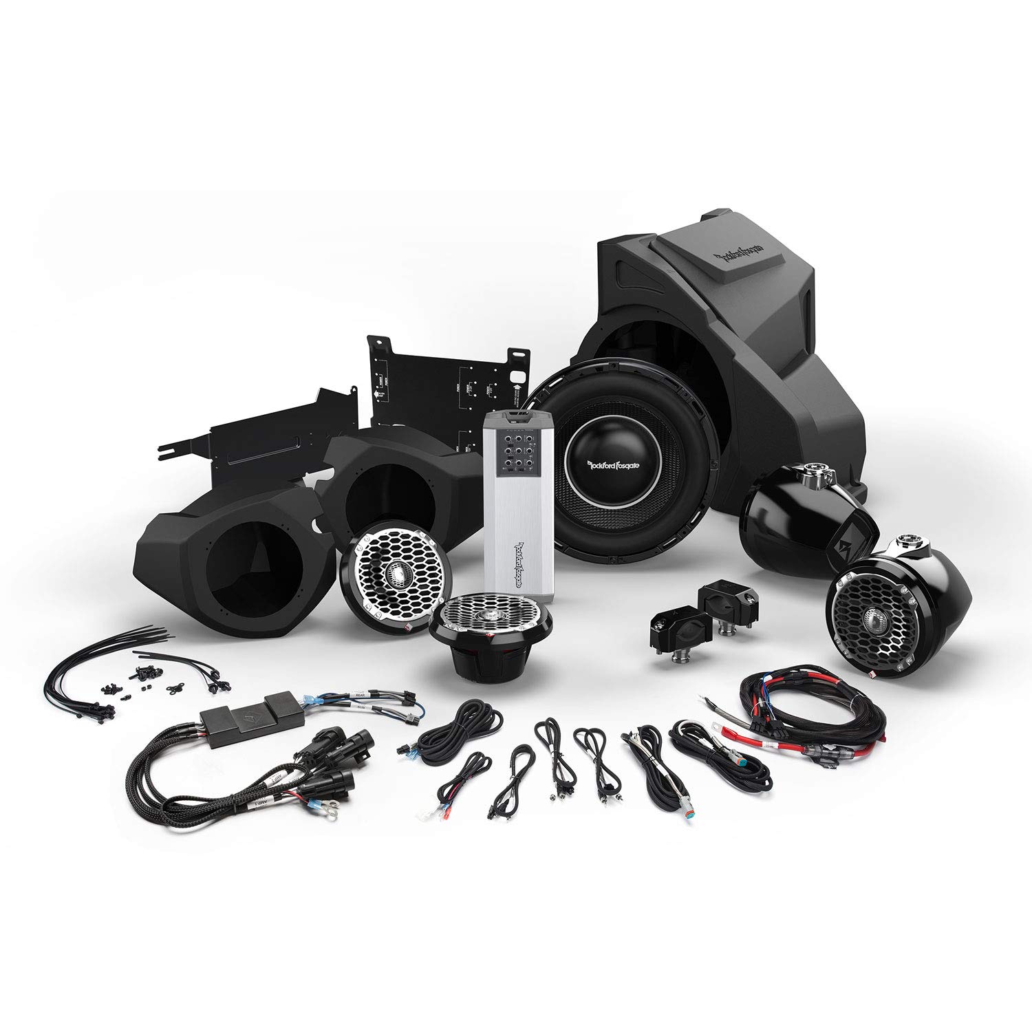 Rockford Fosgate طقم ستيريو RZR14RC-STAGE5 مع 4 ...