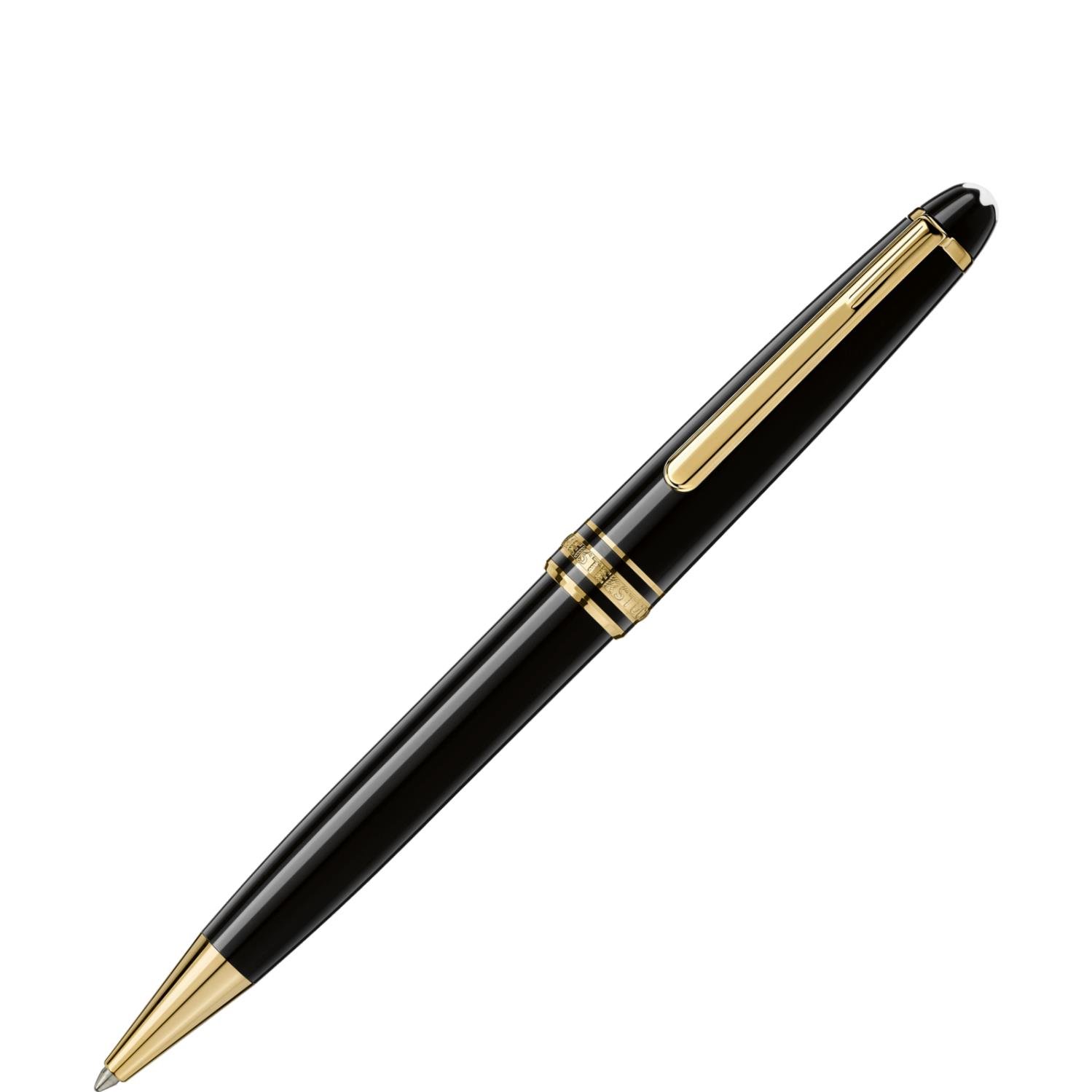 Montblanc ميسترستوك قلم حبر جاف أسود 10883
