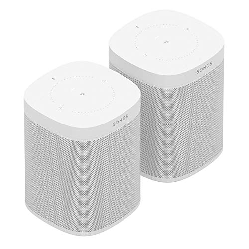 Sonos One (Gen 2) - مكبر صوت ذكي يتم التحكم فيه صوتيًا مع المدمج في Amazon Alexa