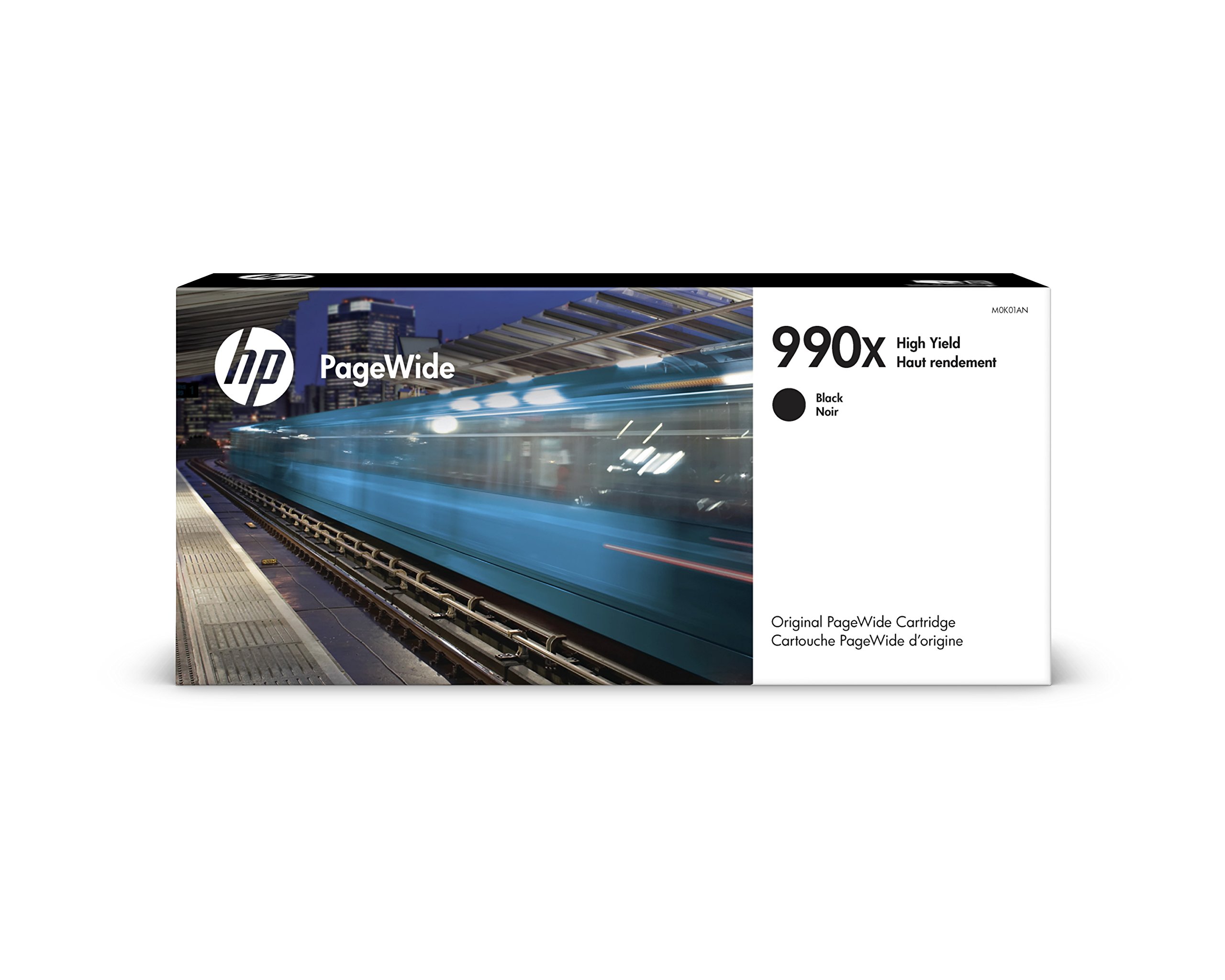 HP 990X | إنتاجية عالية لخرطوشة PageWide | أسود | M0K01...