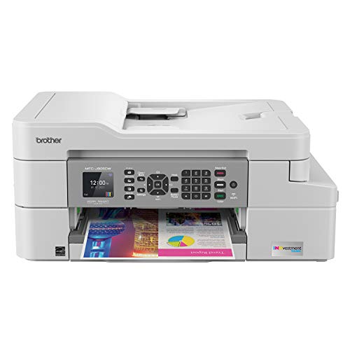  Brother Printer طابعة Brother MFC-J805DW XL Extended Print INKvestmentTank Color Inkjet All-in-One المتكاملة مع جهاز محمول وطباعة على الوجهين مع ما يصل...