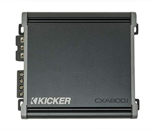Kicker 46CXA8001 صوت السيارة من الفئة D Amp Mono 1600W Peak Sub Amplifier CXA800.1