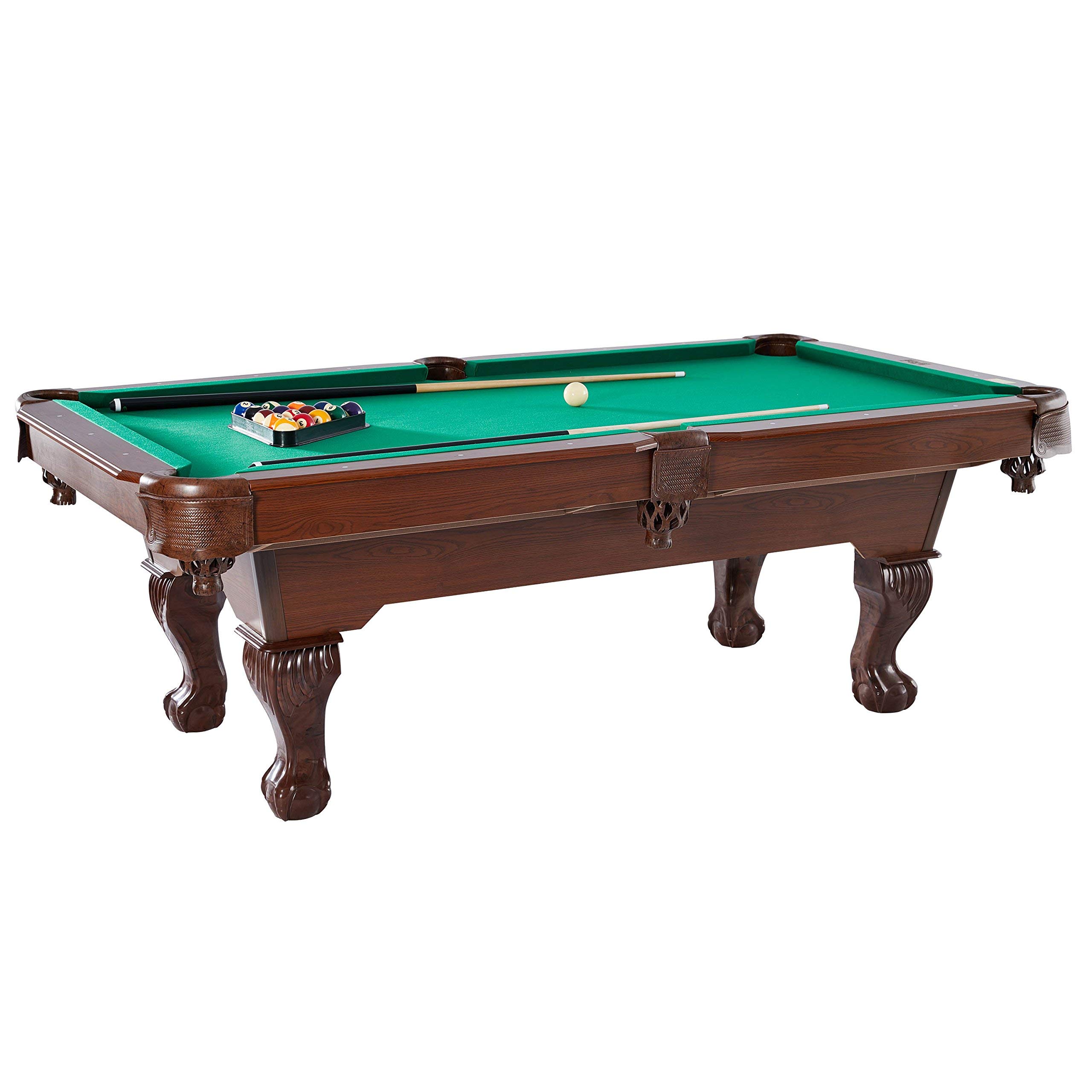 Barrington Billiards 7.5' Springdale Drop Pocket Table with Pool Ball and Cue Stick Set