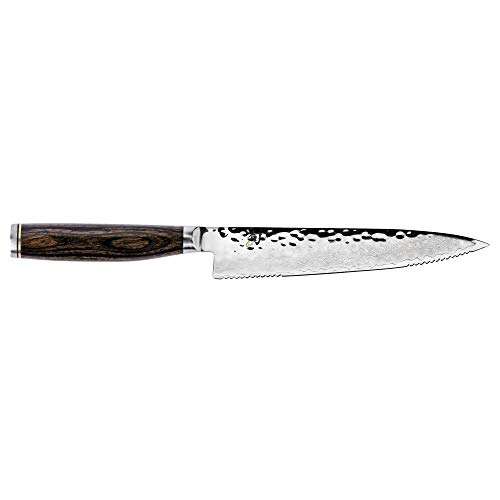Shun سكين متعدد الاستخدامات مسنن مقاس 6.5 بوصة من Premi...