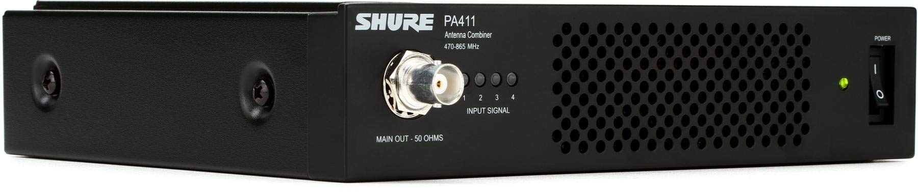 Shure مجمع هوائي رباعي المنافذ PA411...