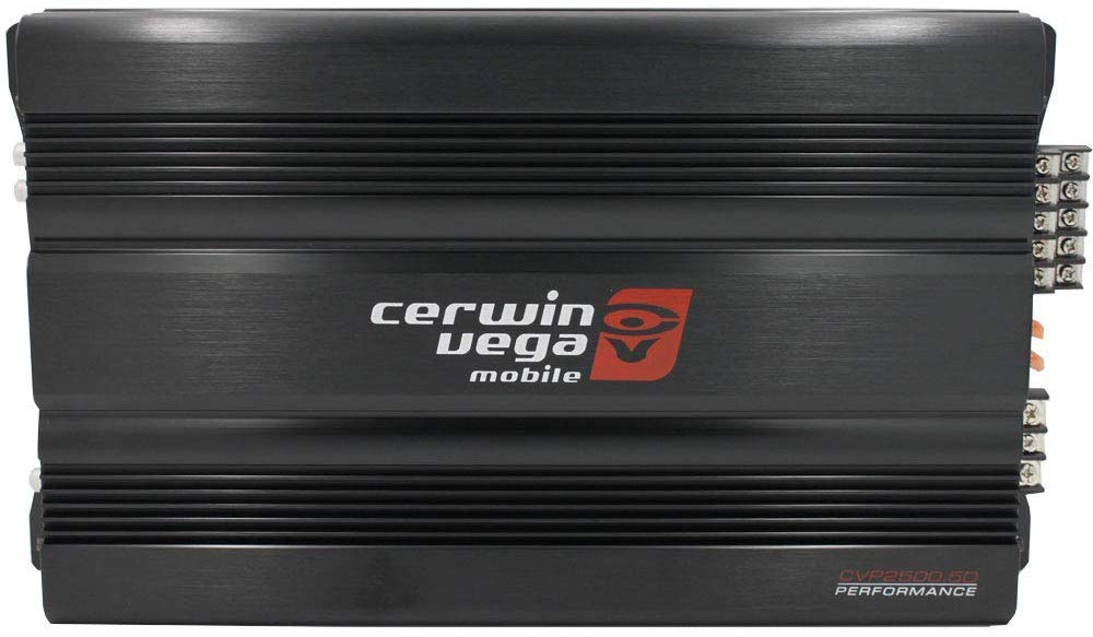 Cerwin-Vega مضخم صوت CERWIN Vega CVP2500.5D CVP من فئة 5 قنوات من الفئة D (1100 وات Rms)