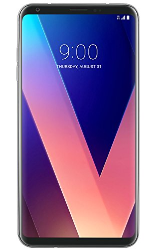 LG V30 H932 كاميرا مزدوجة 4G LTE 64 جيجابايت فضي (T-Mobile)