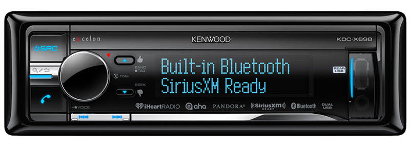Kenwood Excelon كينوود KDC-X898 Excelon In-Dash CD Receiver with Built-in Bluetooth