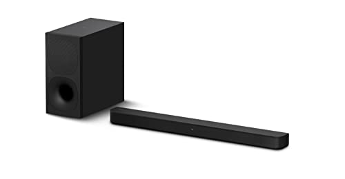 Sony نظام الصوت HT-S400 2.1 قناة مع مضخم صوت لاسلكي قوي وصوت محيطي أمامي S-Force PRO و Dolby Digital