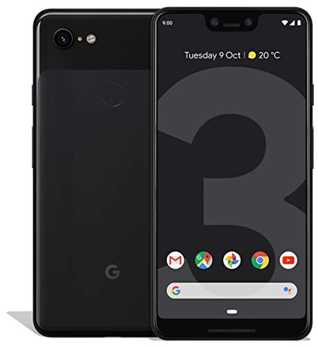 Google Pixel 3 XL 64GB مفتوح GSM & CDMA 4G LTE هاتف أندرويد ث / 12.2 ميجابيكسل خلفية وكاميرا أمامية 8 ميجابيكسل - أسود فقط (مجدد)