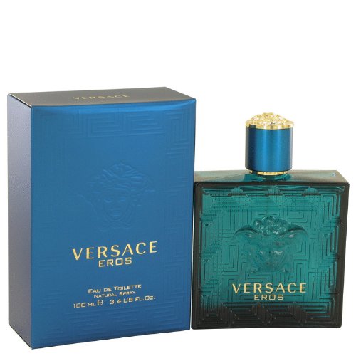 Versace إيروس للرجال 3.4 أونصة ماء تواليت بخاخ (اختبار)