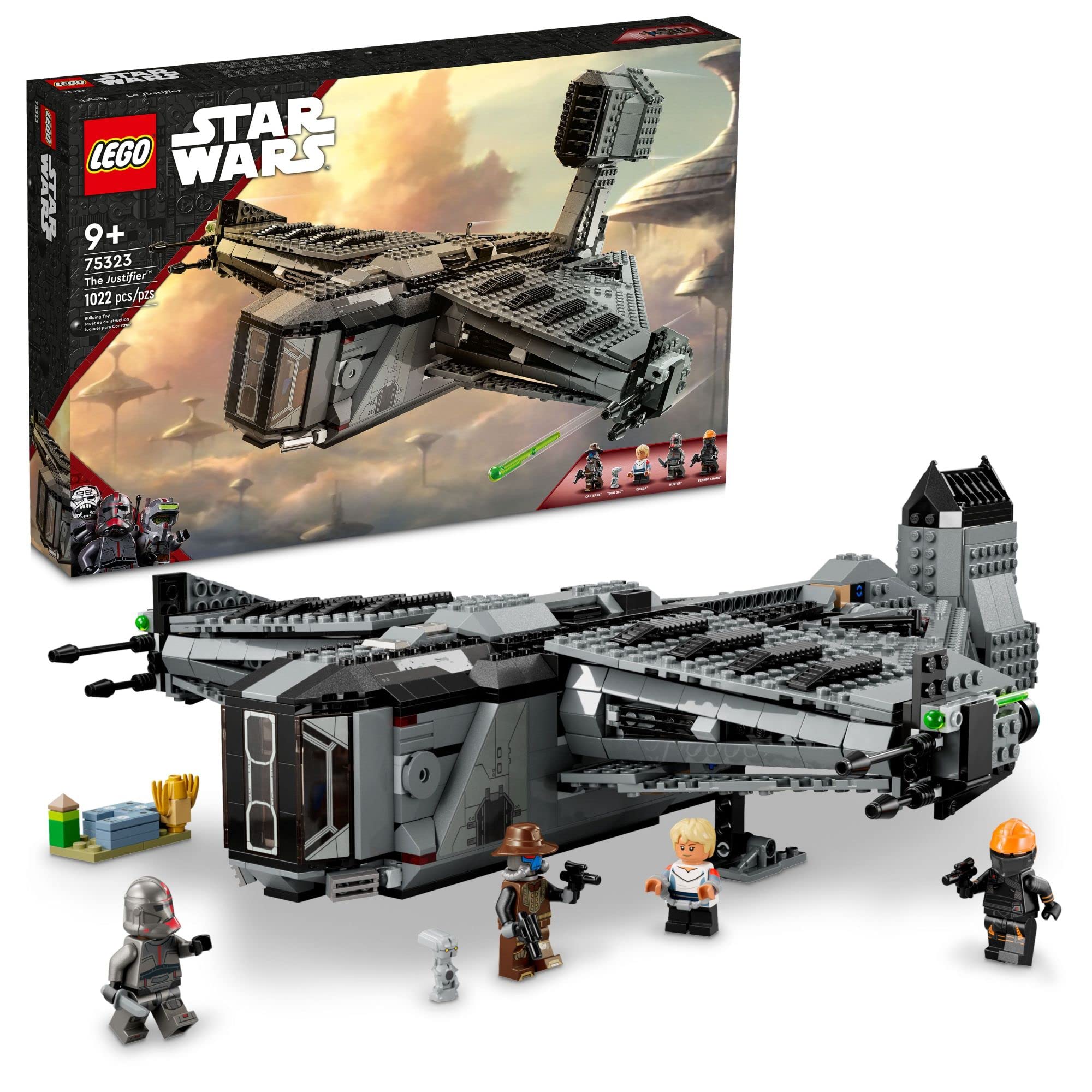 LEGO مجموعة ألعاب البناء Star Wars The Justifier 75323 ...