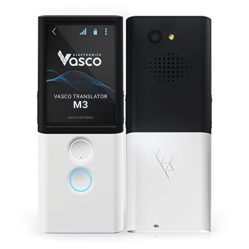  Vasco Electronics جهاز مترجم اللغة Vasco M3 | المترجم الوحيد الذي يمتلك إنترنت مجاني وغير محدود في 200 دولة | ترجمة الصور |...