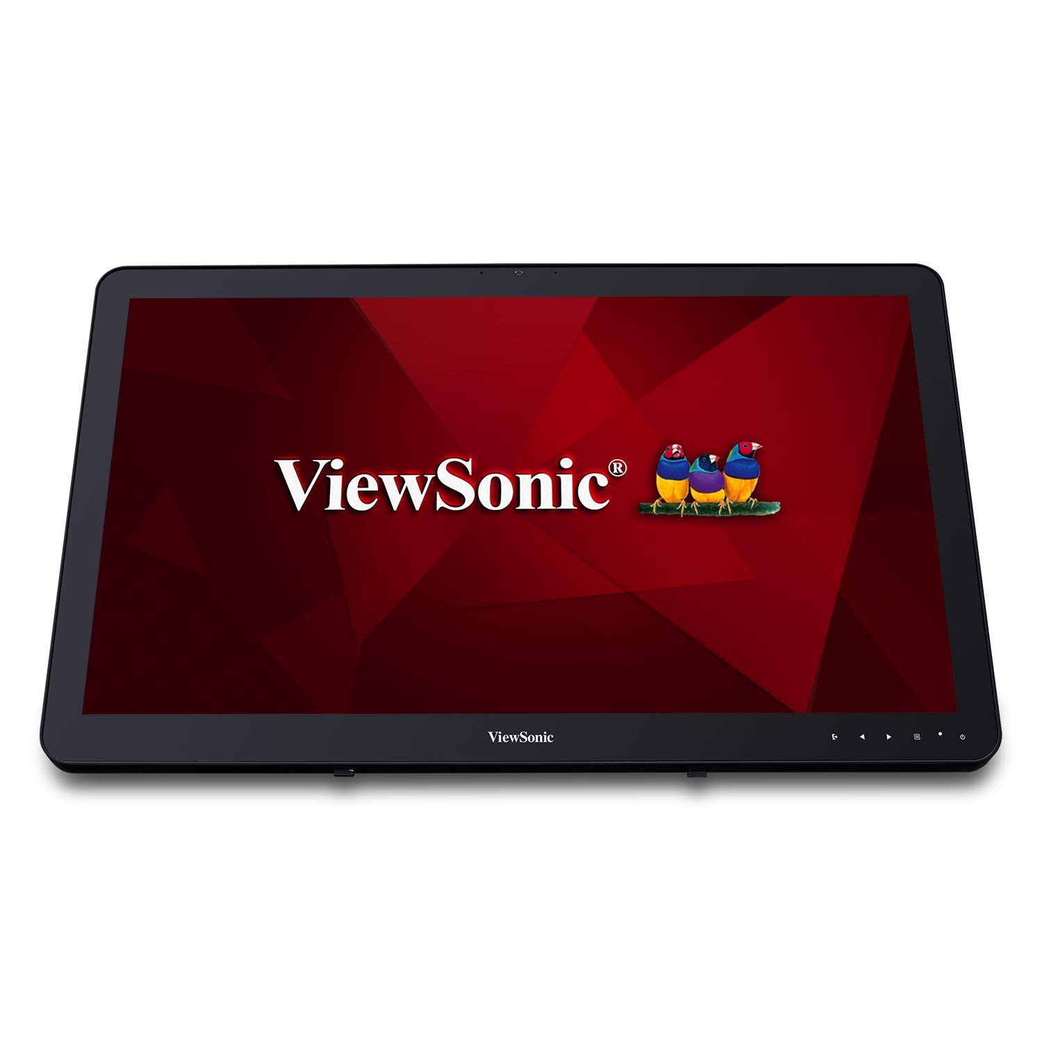  Viewsonic VSD243-BKA-US0 شاشة عرض رقمية ذكية تعمل باللمس مقاس 24 بوصة بدقة 1080 بكسل و 10 نقاط تعمل باللمس مزودة بتقنية البلوتوث...