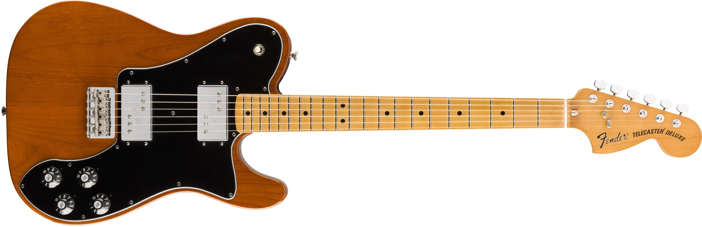 Fender Vintera '70s Telecaster Deluxe - لوحة أصابع القيقب - موكا