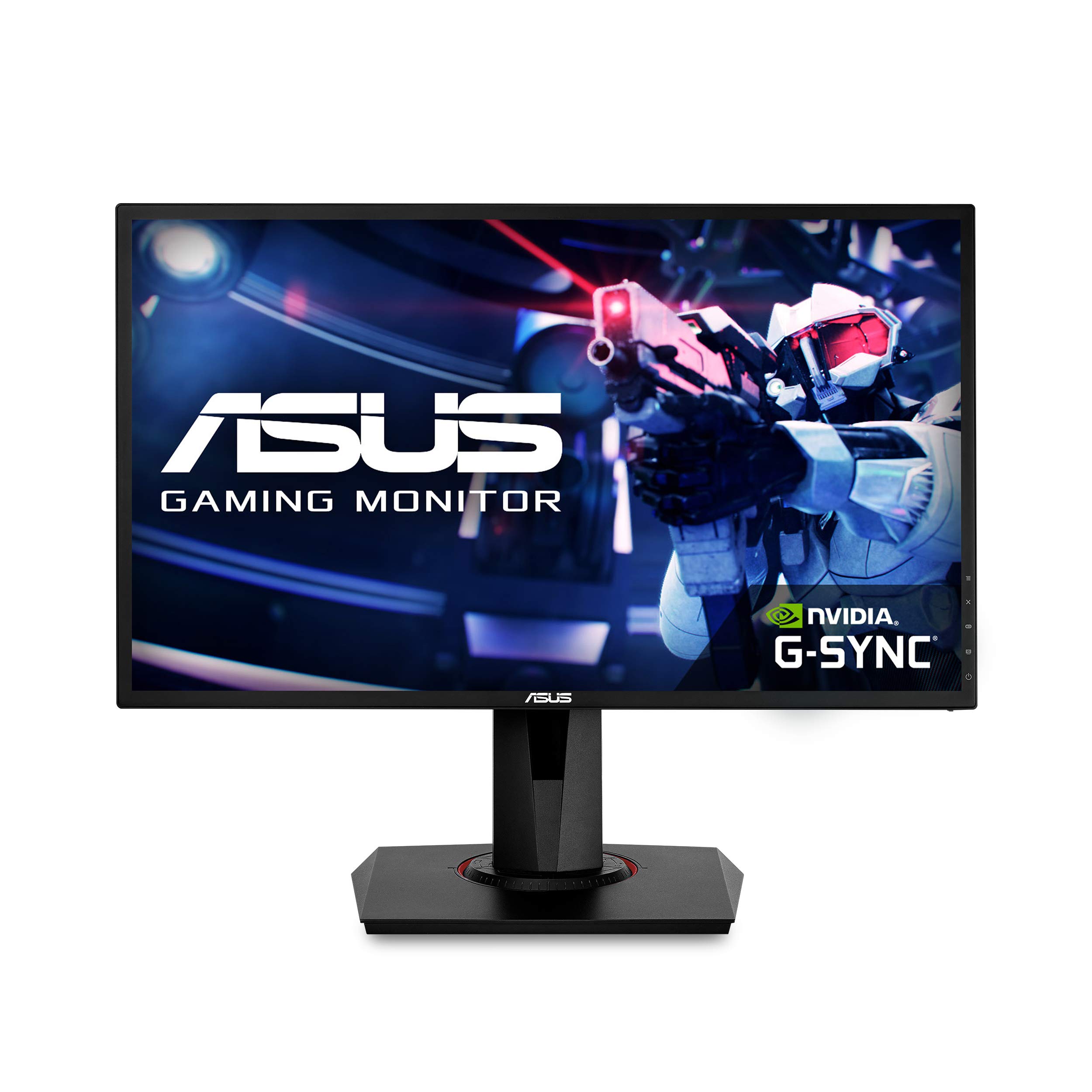Asus شاشة الألعاب VG248QG 24 بوصة G-Sync 165 هرتز 1080 بكسل 0.5 مللي ثانية العناية بالعين مع DP HDMI DVI