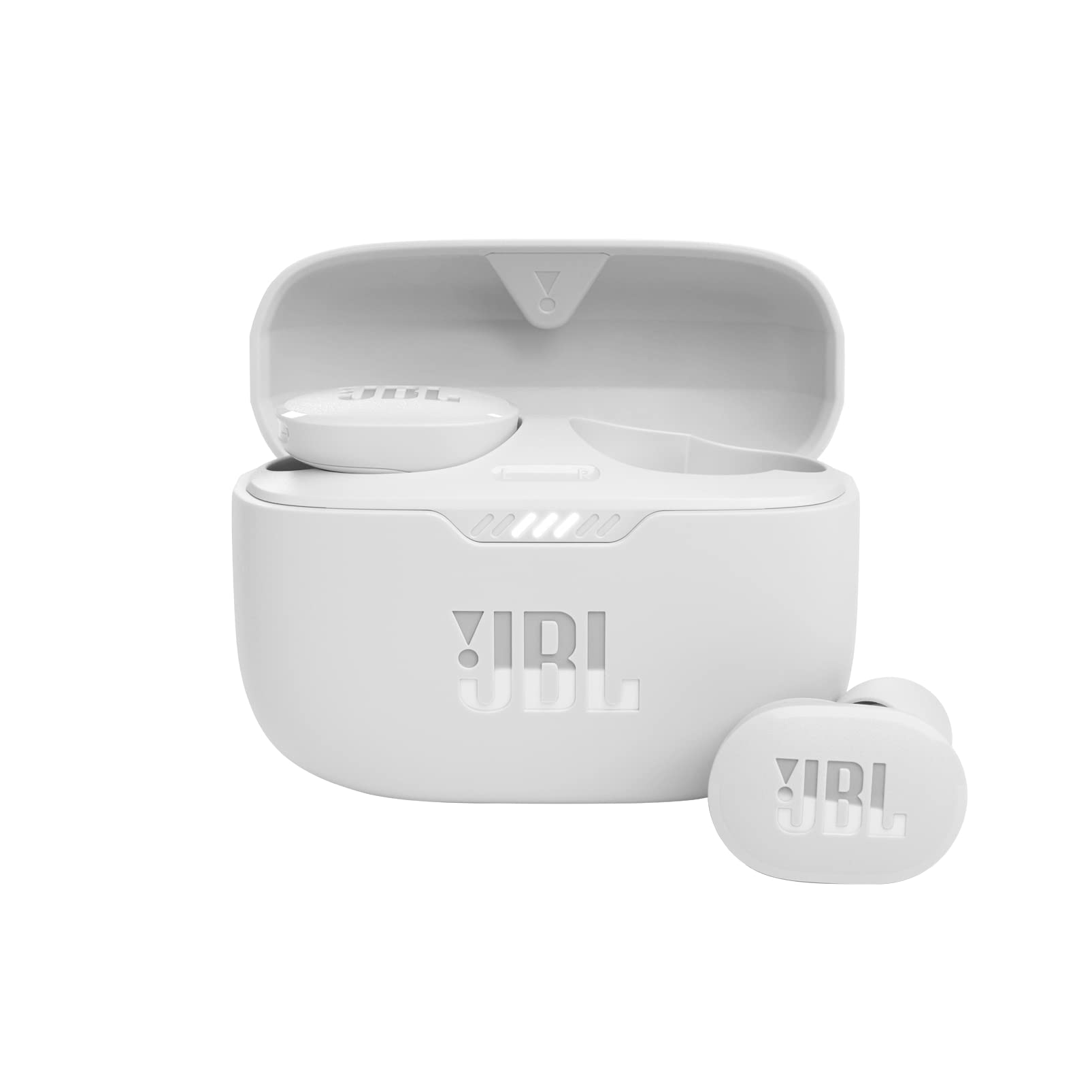 JBL سماعات تيون 130NC TWS True Wireless داخل الأذن لإلغاء الضوضاء - أبيض