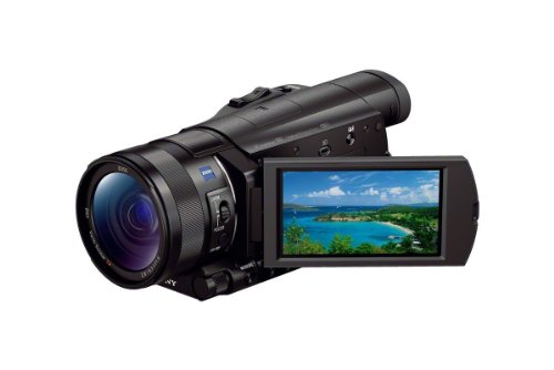 Sony كاميرا فيديو FDR-AX100 / B 4K مع شاشة LCD مقاس 3.5 بوصة (أسود)