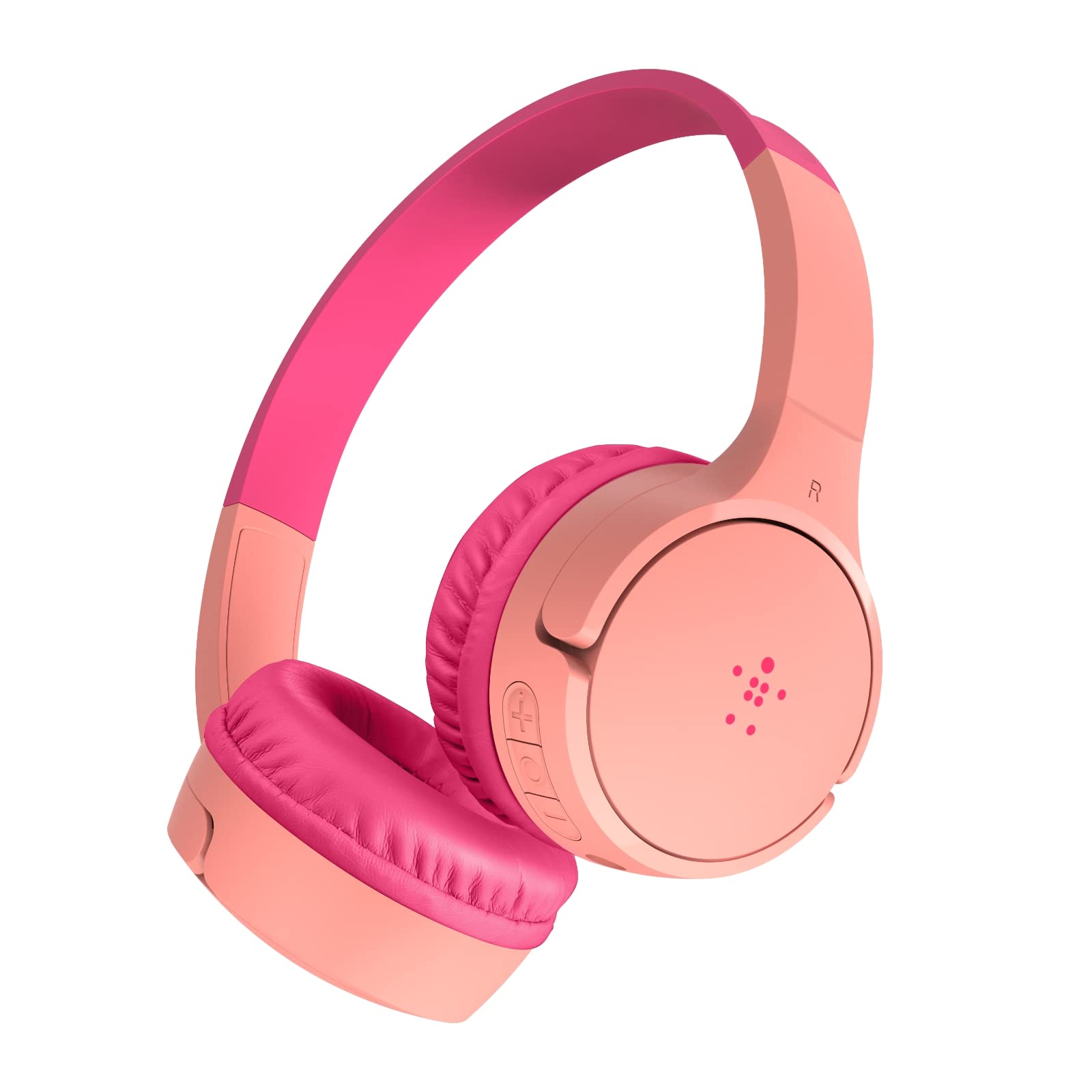  Belkin SoundForm Mini - سماعات بلوتوث لاسلكية للأطفال مع ميكروفون مدمج - سماعات على الأذن لأجهزة iPhone و iPad و Fire Tablet والمزيد...