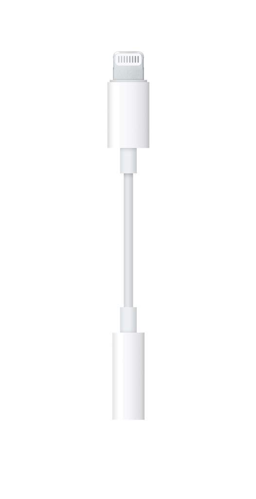 Apple محول Lightning إلى مقبس سماعة الرأس 3.5 ملم...