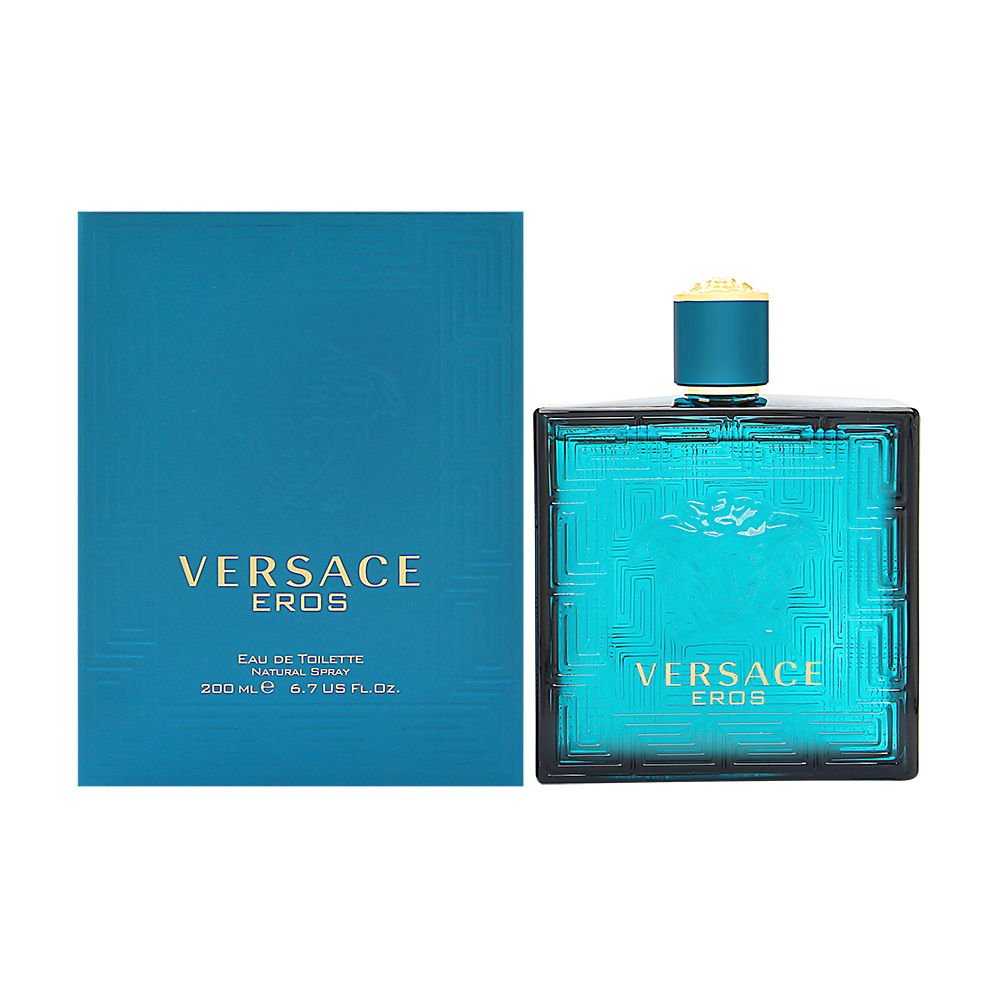 Versace إيروس من أو دو تواليت بخاخ 6.7 أونصة للرجال - أ...