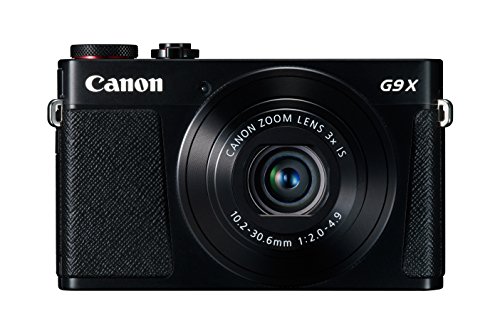 Canon كاميرا رقمية PowerShot G9 X مع زووم بصري 3x وواي فاي مدمج وشاشة LCD مقاس 3 بوصات (أسود)