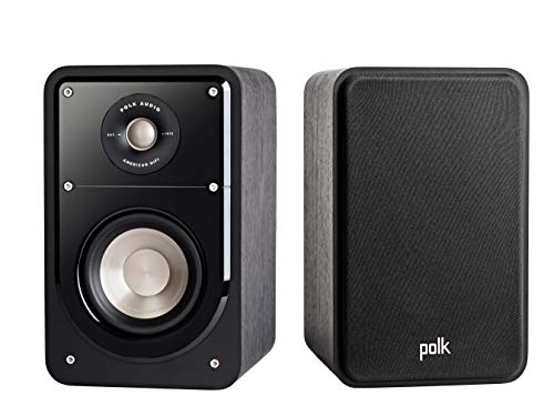  Polk Audio مكبرات صوت Polk Signature Series S15 Bookshelf للمسرح المنزلي والصوت المحيط والموسيقى المتميزة | تقنية Powerport | شبكة مغن...