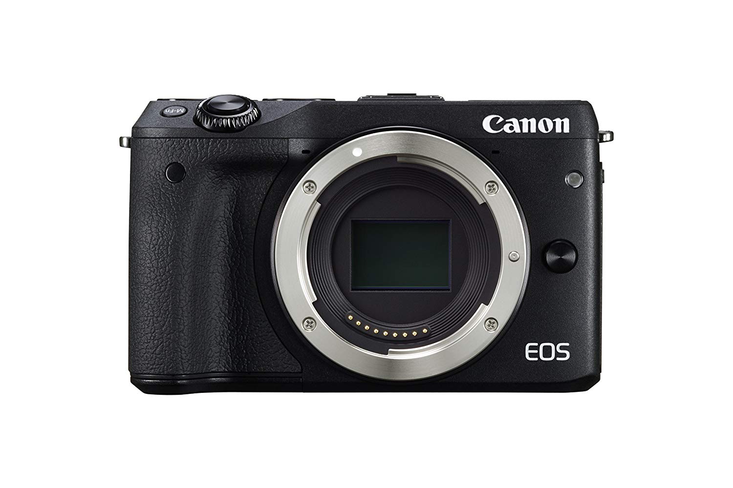 Canon هيكل كاميرا EOS M3 غير المرآة - مزود بتقنية Wi-Fi (أسود)