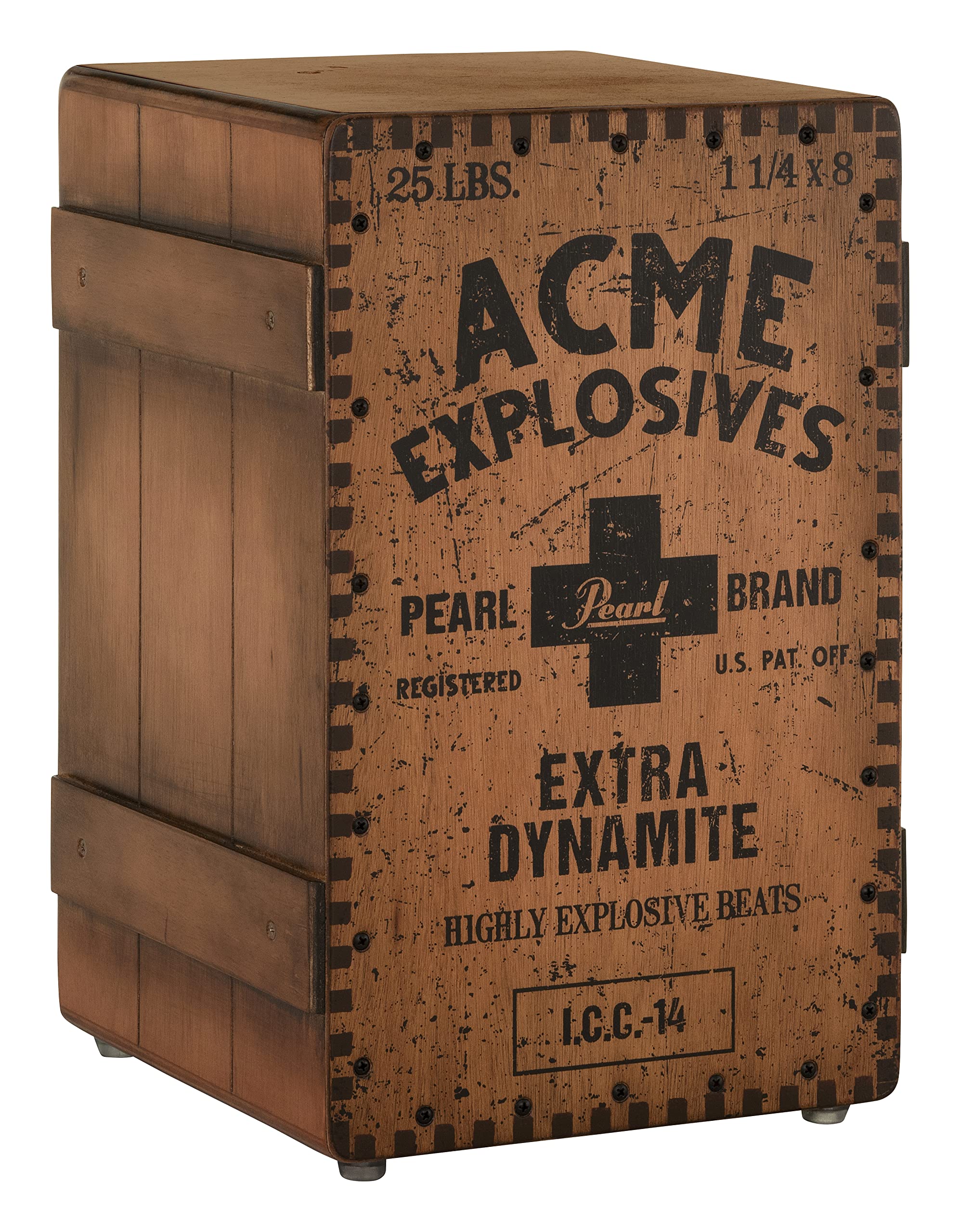 Pearl Primero Crate Style Cajon مع واجهة Acme