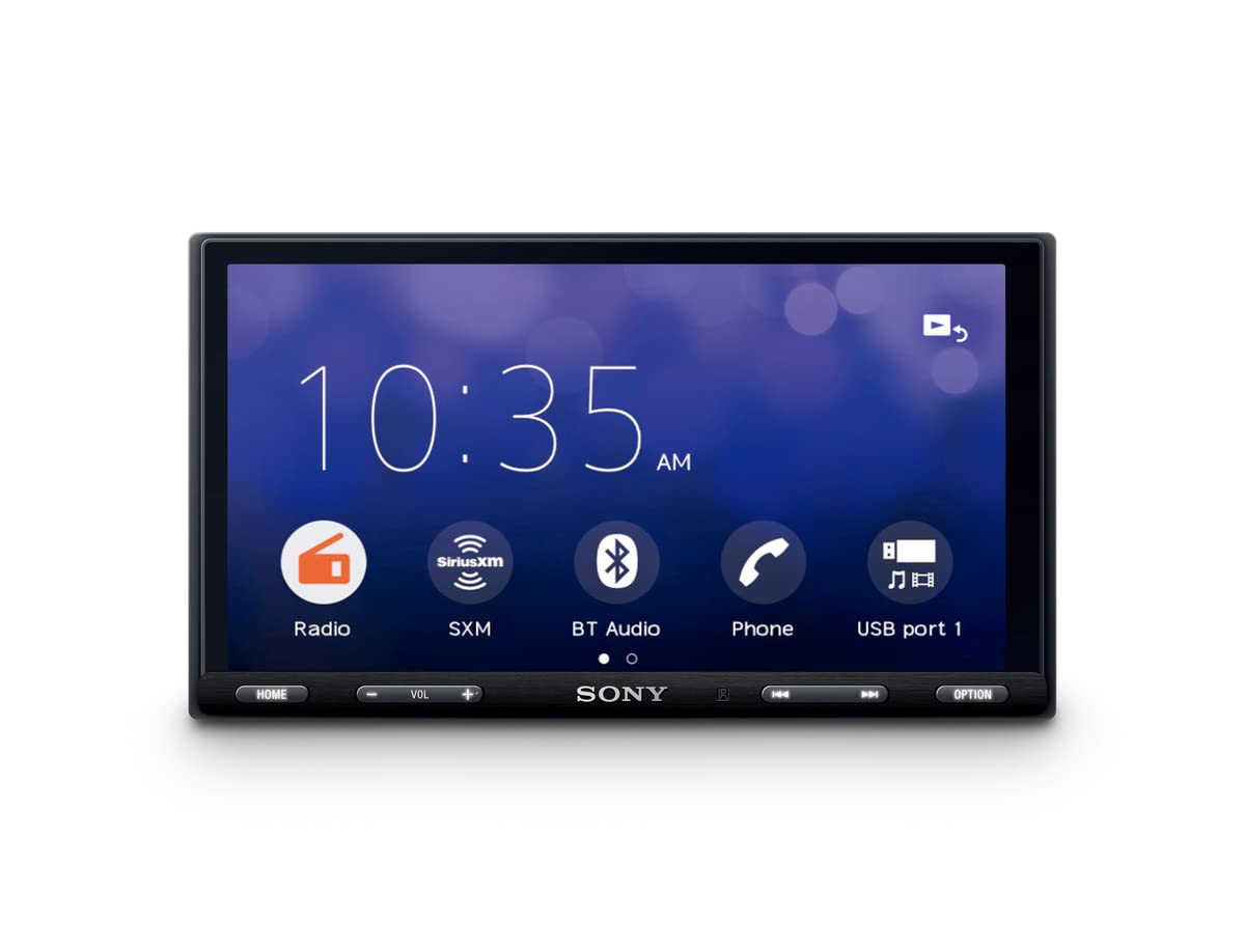 Sony XAVAX5500 6.95'7 Apple Car Play و Android Auto و Media Receiver مع Bluetooth و WebLink متوافق