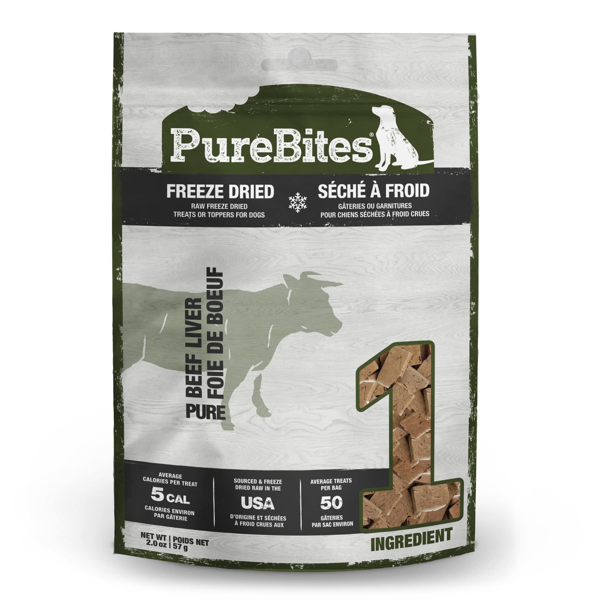 PureBites لحم كبد البقر