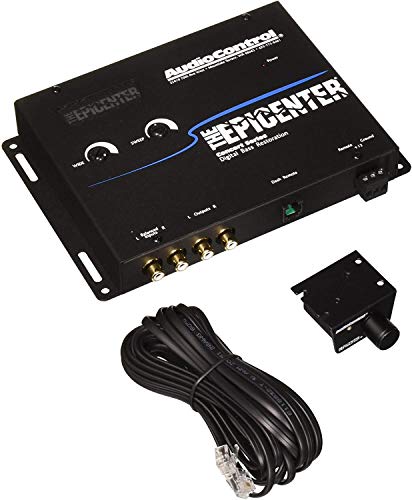 AudioControl The Epicenter Bass Booster Expander & Bass Restoration Processor with Remote (أسود)