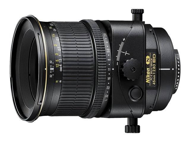 Nikon 2174 PC-E Micro-NIKKOR 45mm f / 2.8D ED عدسة إمالة التحول لكاميرات DSLR