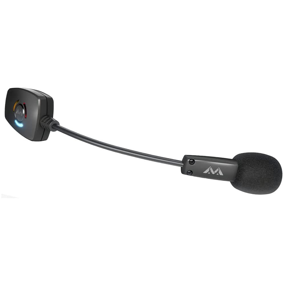  Antlion Audio ميكروفون بوم لاسلكي قابل للإلحاق من ModMic لسماعات الرأس - متوافق مع أجهزة الكمبيوتر الشخصية وأجهزة Mac و...