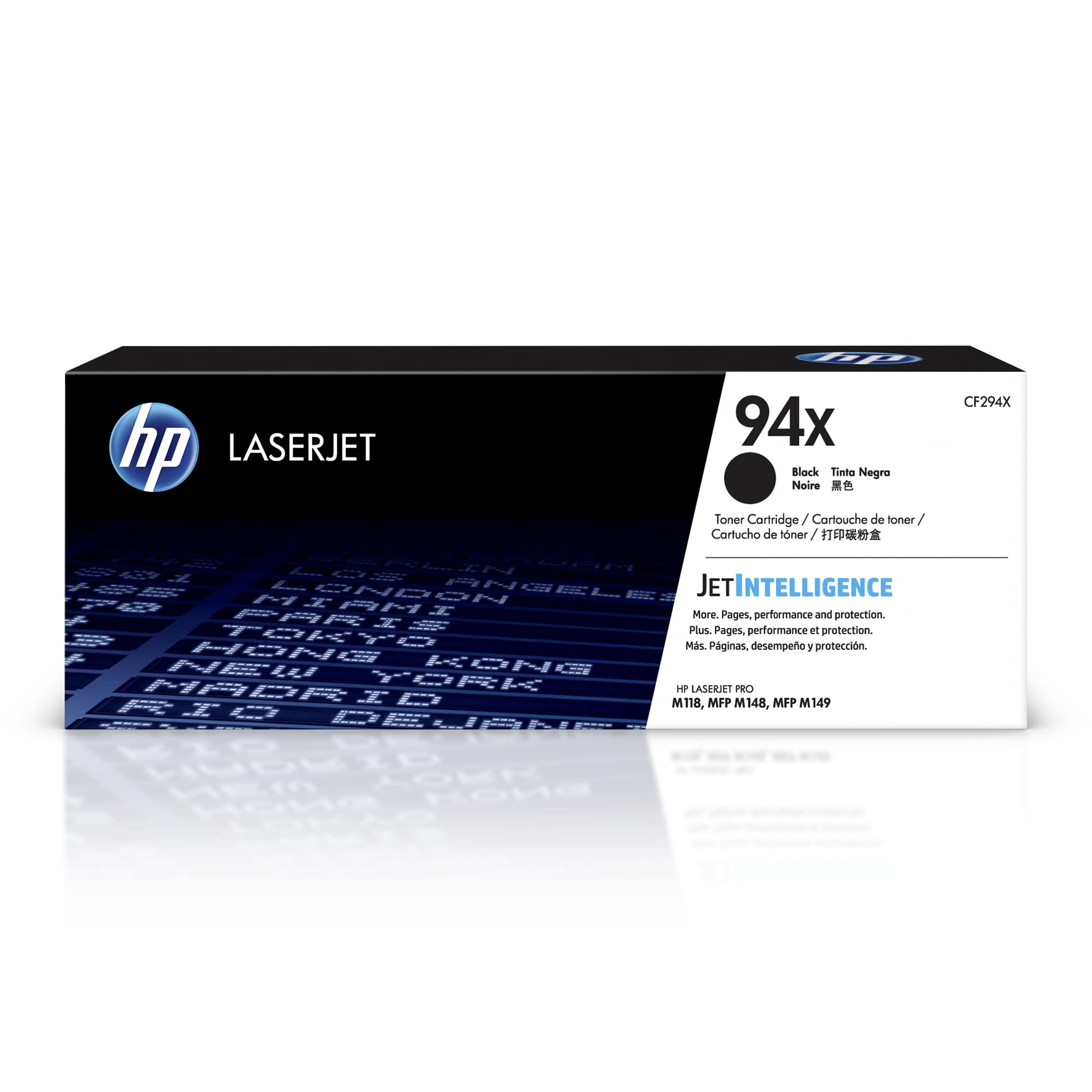 HP خرطوشة حبر سوداء عالية الإنتاجية 94X | يعمل مع سلسلة...