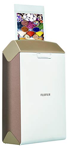 Fujifilm طابعة الهواتف الذكية INSTAX Share SP-2 مع فيلم أحادي اللون وفيلم نجم لامع - إجمالي 20 تعرضًا