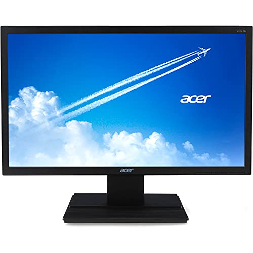  Acer V246HQL 23.6 'Full HD LED LCD Monitor - 16: 9 - أسود - محاذاة رأسية (VA) - 1920 × 1080 - 16.7 مليون لون - 250 Nit - 5 مللي ثانية GTG - معدل التحديث 60...