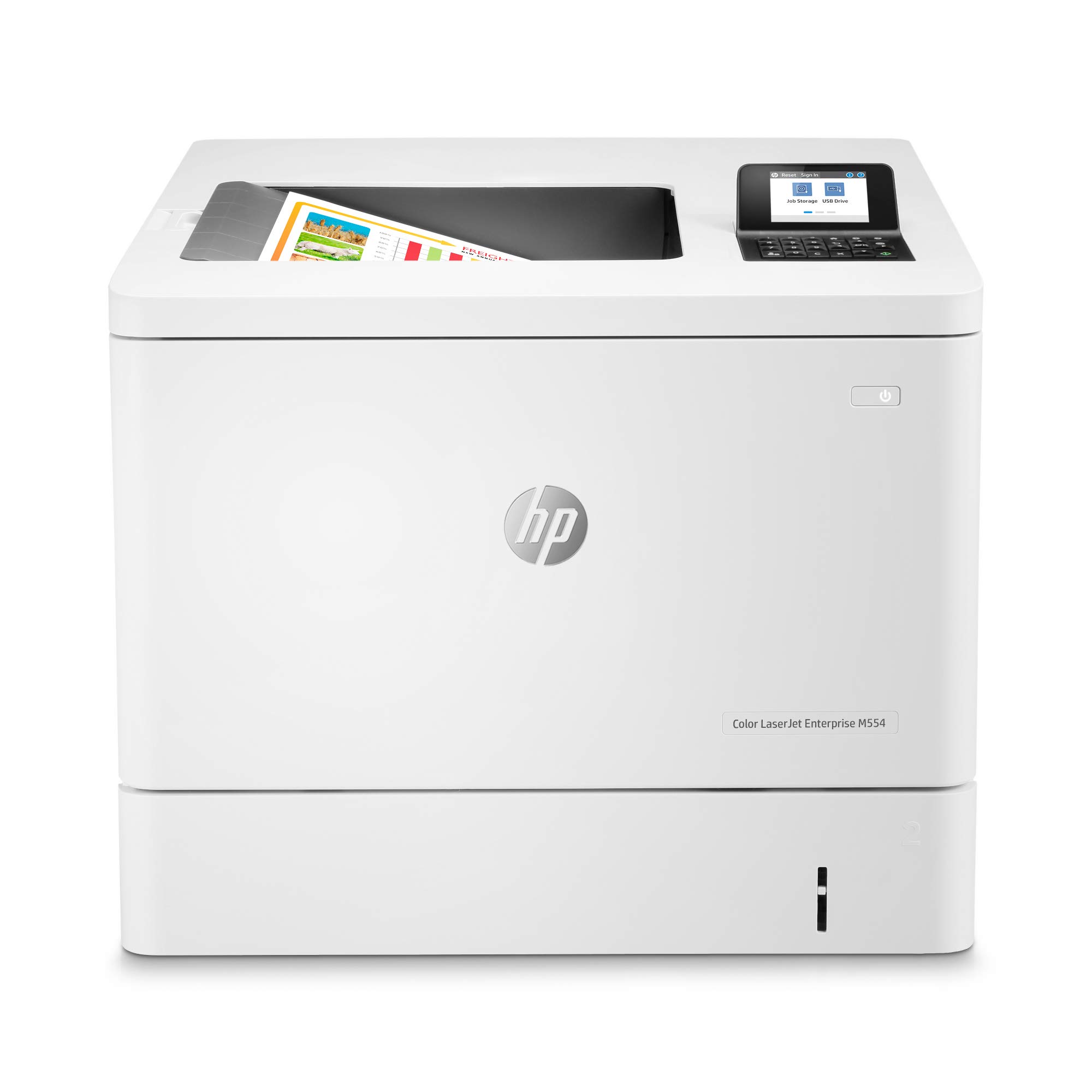 HP طابعة Color LaserJet Enterprise M554dn المزدوجة (7ZU81A)