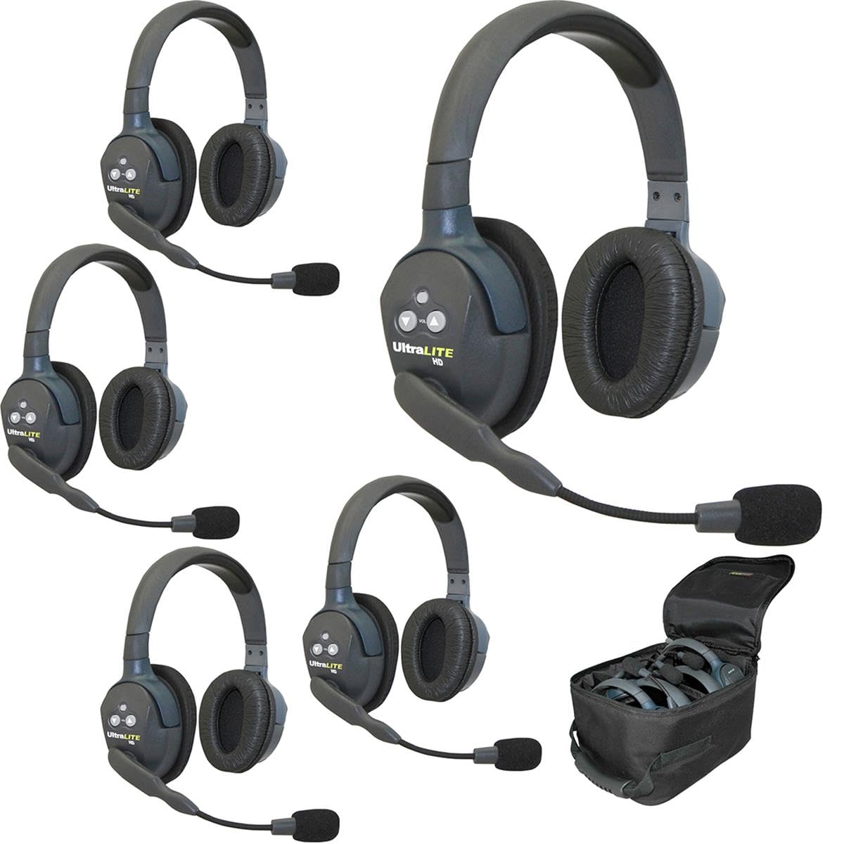 EARTEC UL5D Ultralite 5 Person Full Duplex Wireless Int...