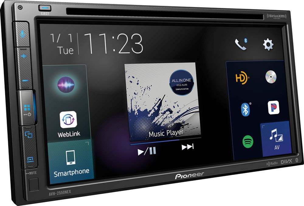 Pioneer بايونير AVH-2550NEX شاشة استقبال تعمل باللمس