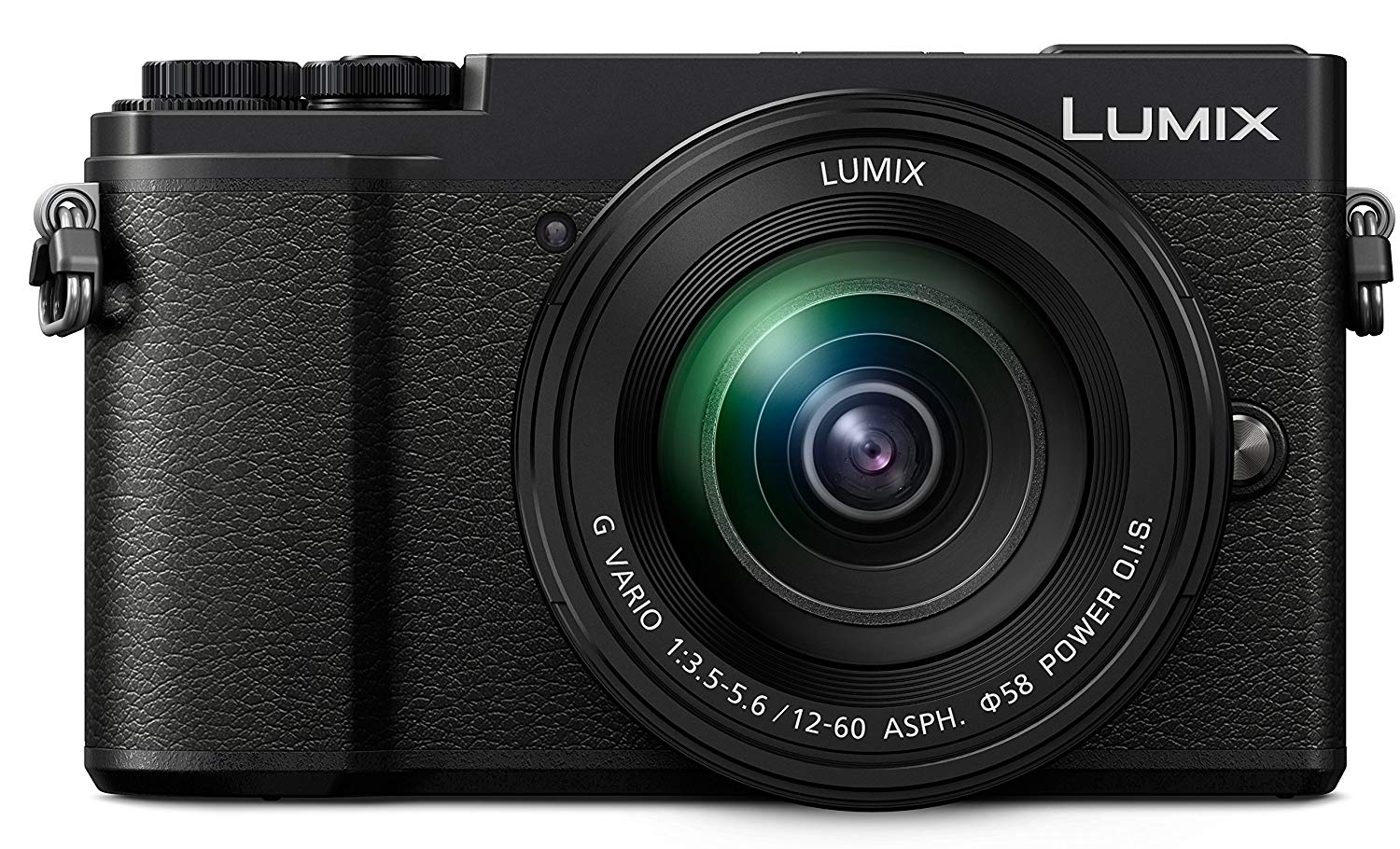 Panasonic كاميرا لوميكس GX9 بدون مرآة مع عدسة 12-60 ملم F / 3.5-5.6 (أسود)