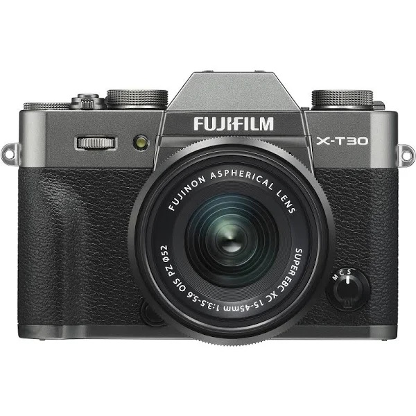 Fujifilm كاميرا فوجي فيلم X-T30 بدون مرآة مع عدسة XC مق...