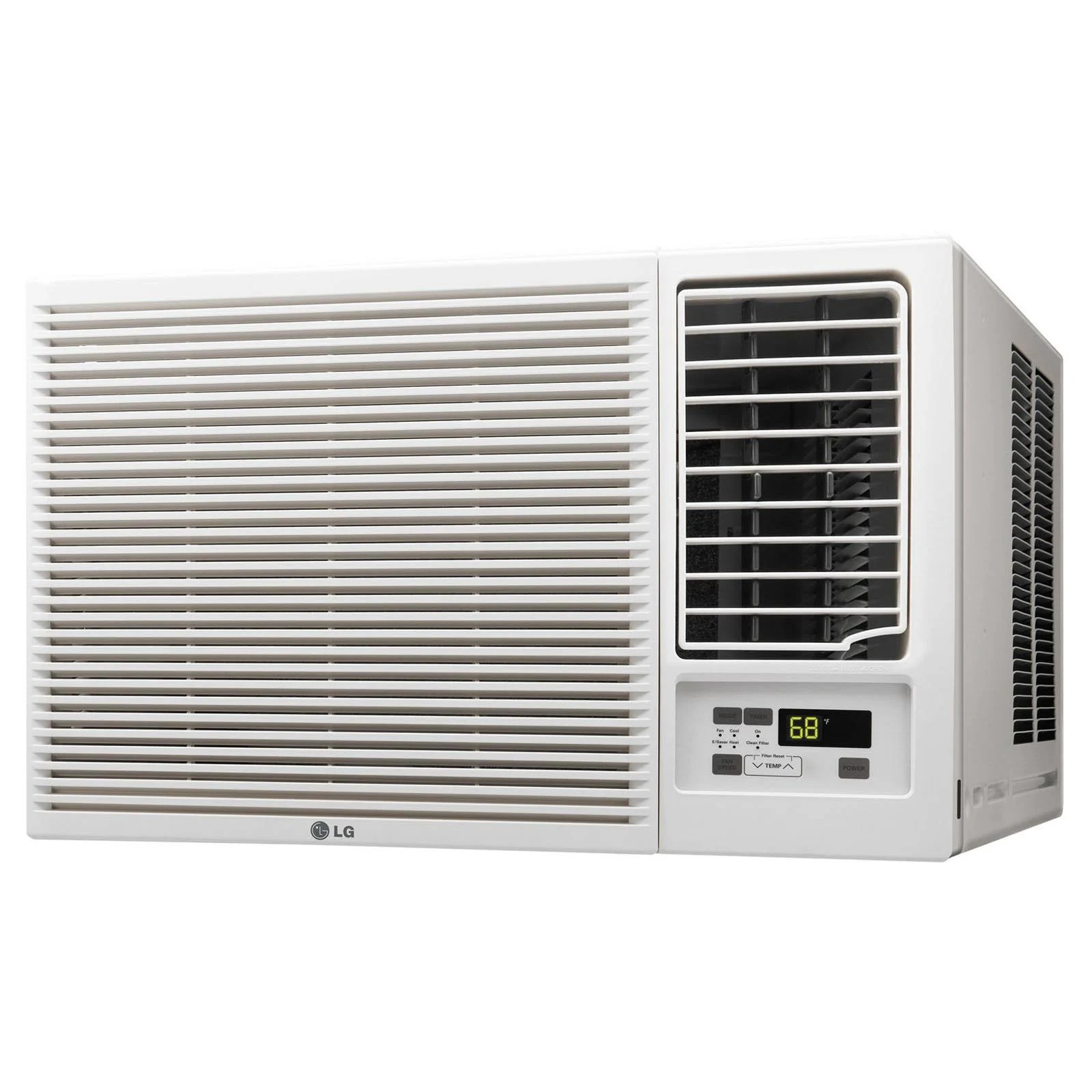  LG Electronics مكيف هواء مثبت على النافذة بقوة 12000 وحدة حرارية بريطانية من إل جي مع وظيفة حرارية 11200 وحدة حرارية بريط...