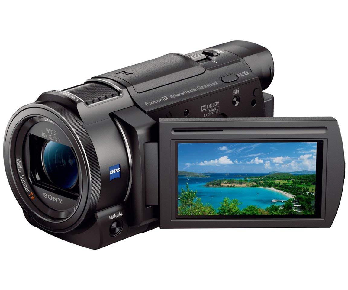Sony سوني Handycam FDR-AX33 18.9 MP Ultra HD Camcorder - 4K - Black