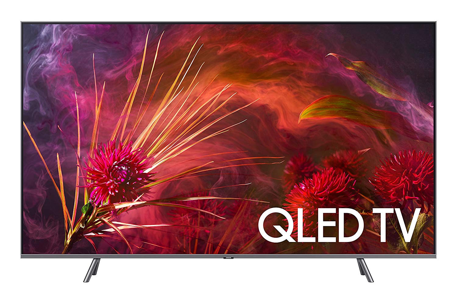 Samsung تلفزيون سامسونج QN75Q8F المسطح 75 بوصة QLED 4K UHD 8 Series 2018